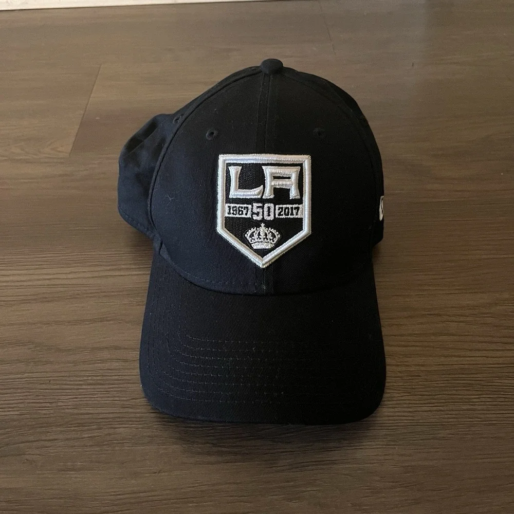Los Angeles Kings New Era Hat Give Away Night 9forty 50th Anniv Adj NHL Hockey